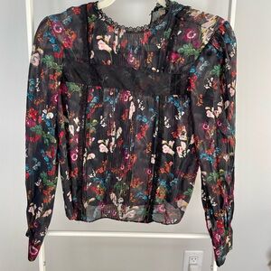 Alice Olivia Silk Blouse